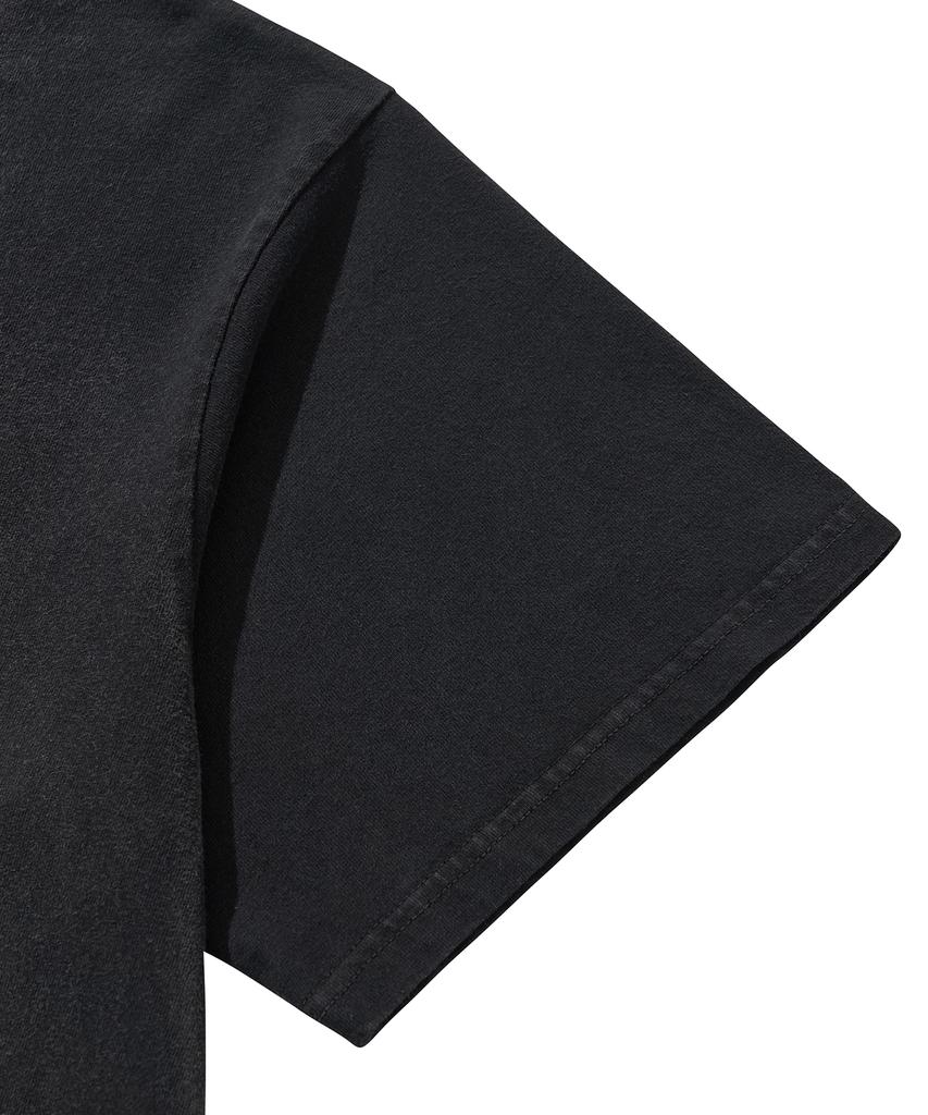 LIBERE Washed T-Shirt / Black