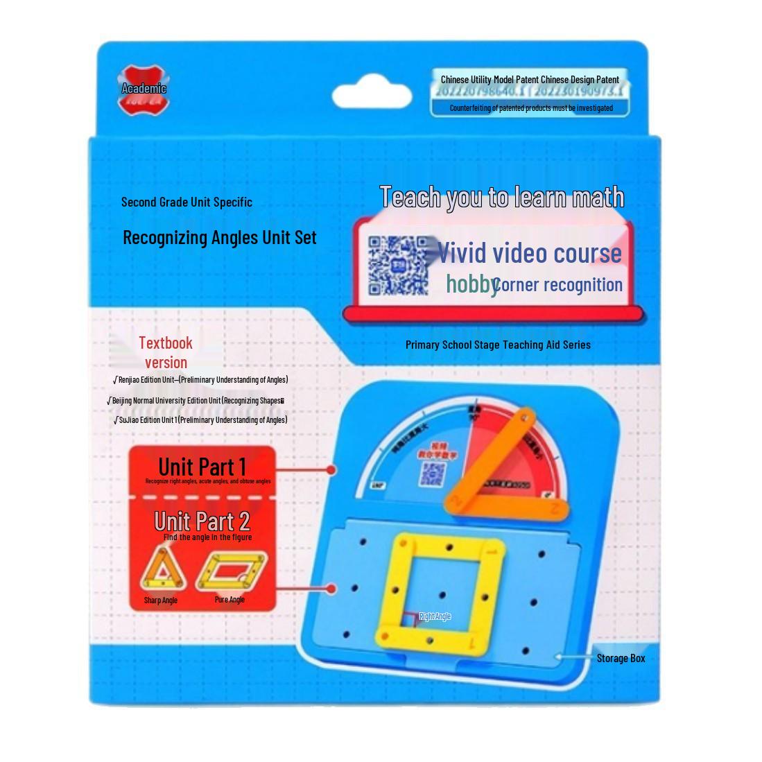 9508 Angle Recognition Set for Second-Grade Math