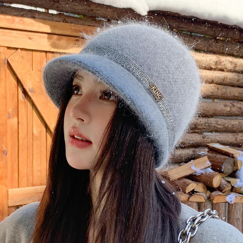 

Осень и Зима Мамина Шляпа Женская Теплая Шерстяная Шляпа с Утиным Язычком Модная Повседневная Холодная Шляпа для Ушей one size