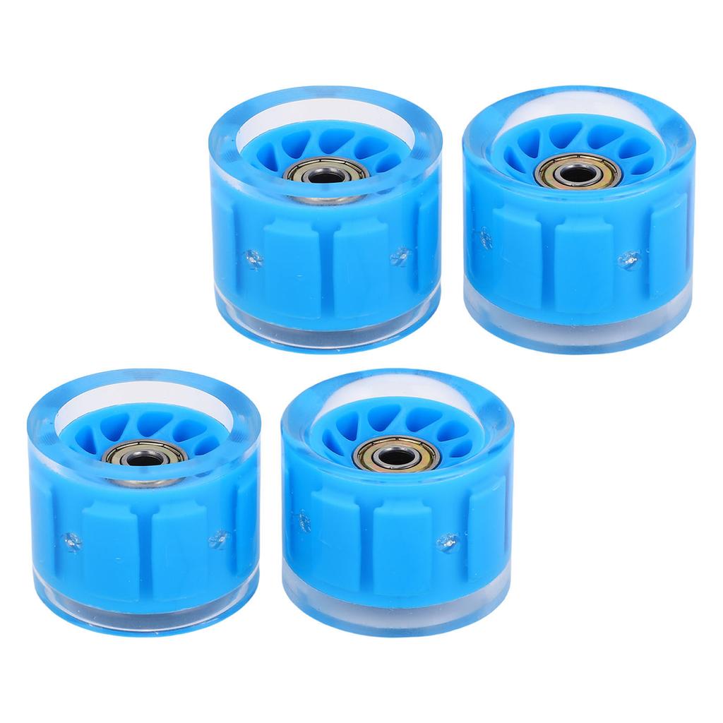 4 PCS  board Wheels and Bearings   Wheels Magnetic   Friction High   PU 55x45mm