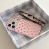 Vintage Strawberry iPhone 14/13 Case, Round Edge Design, Anti-Fall Protection for Apple 17/16/15 Pro Max