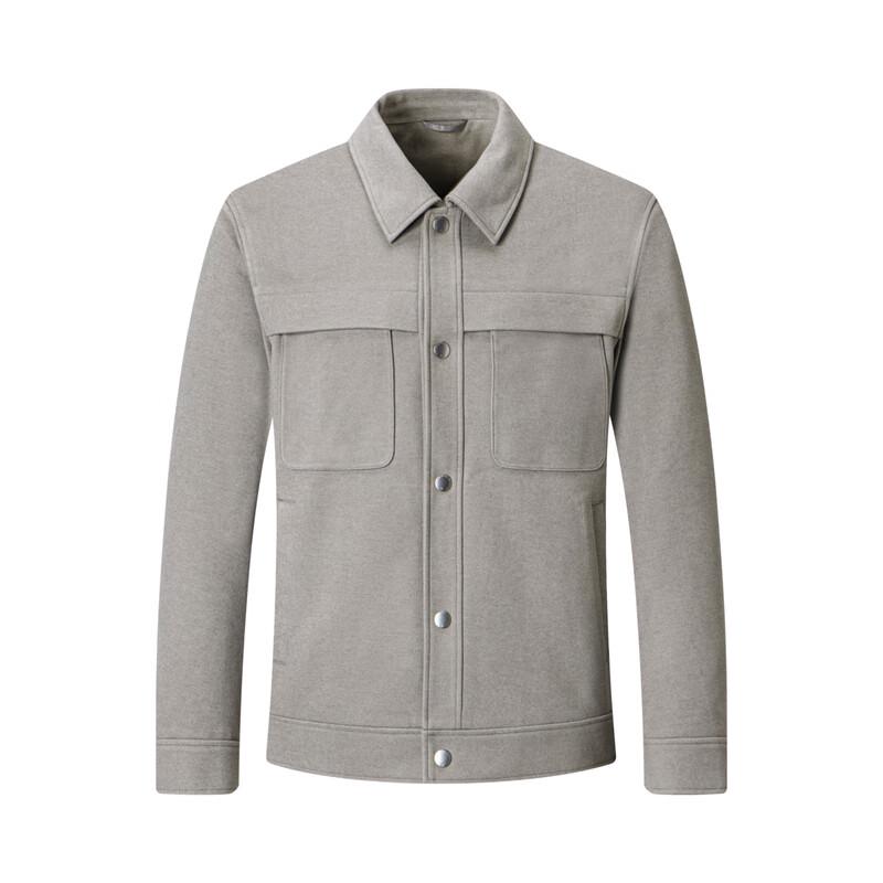 

Septwolves Men s Faux Wool Collared Workwear Jacket 2XL 180