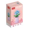 Lele Brothers 8814 Potted Lucky Flower Building Blocks - Kids' Gift & Decor Toy Set