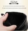 Men's 2026 Winter High-Top Casual Leather Shoes - Warm & Comfortable Korean Style Trendy Sneakers
