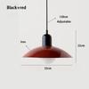 Mid-style Nordic Color Macron Cining Room Bedroom Lighting Chandelier Simple Modern Bauhaus Dining Table Chandelier Study Lamp