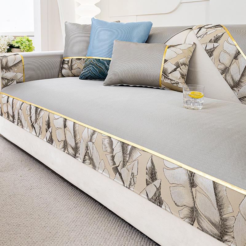 Ice Silk Summer Summer Summer Mat Sofa Cushion Four Seasons Universal Sofa Cover Cover Non-Slip Sofa Cushion Cushion