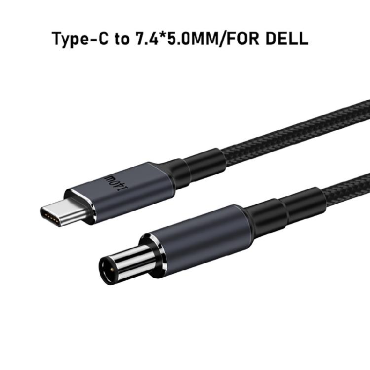 140W Type C to DC5.5x2.5mm 5.5x2.1mm 4.5x3.0mm 6.0x3.7mm 7.4x5.0mm Power Cable