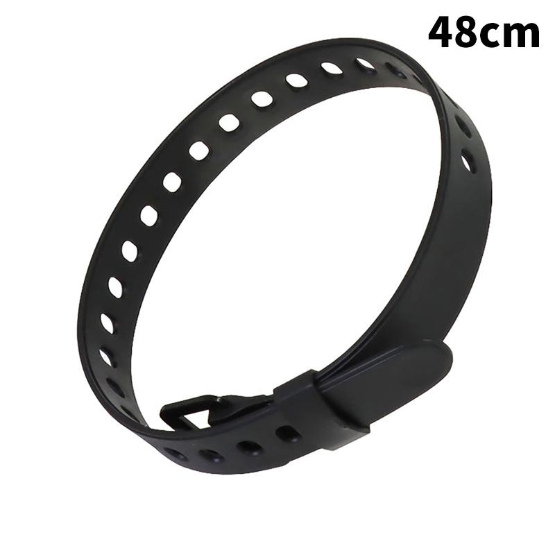 1Pc New Travel Tied Belt Durable Rubber Cargo Tie Down Luggage Lash Belt Strap Camping Hiking Cargo Storage Belt Buckle