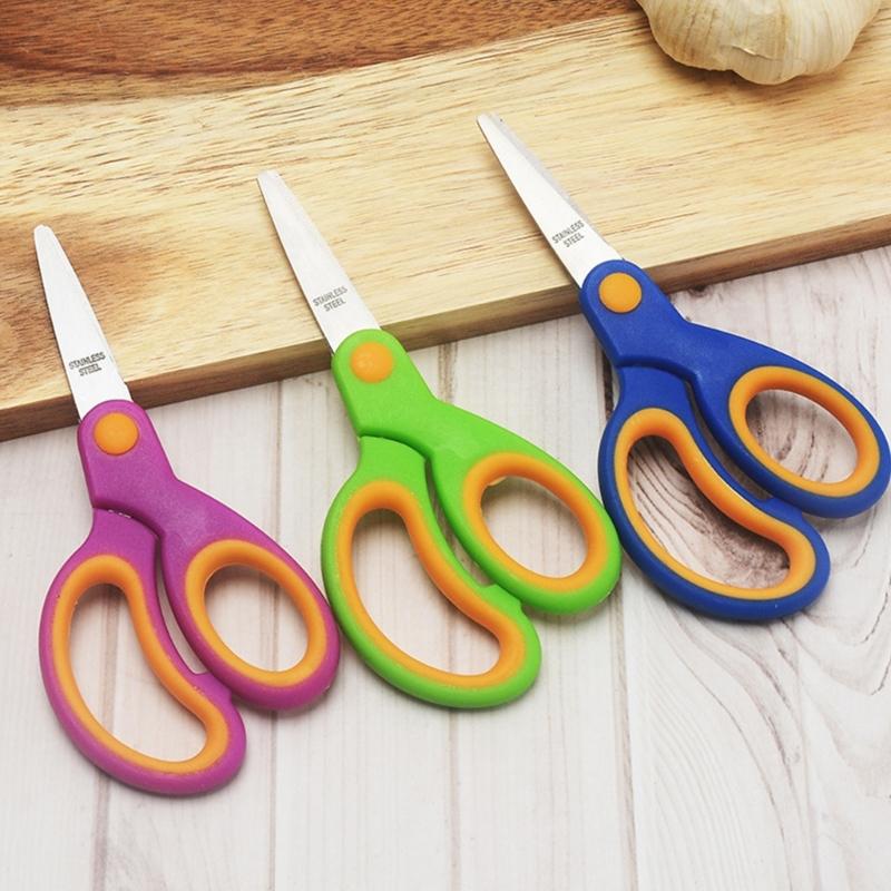 Multifunctional Scissors Kids Training Scissors Practical Scissors Safety Scissors with Comfortable Grip for Children