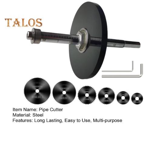 Tăietor de țevi interior cu 6 lame de ferăstrău de schimb, set de scule compacte portabile pentru tăiat țevi din PVC cu ecartament de adâncime reglabil și scală