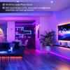 49 Foot Led Light Strip Color Changing Led Tape Light With 44 Key Remote Control And Power Supply