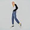 Lee411 Women's High-Waist Straight Leg Jeans
