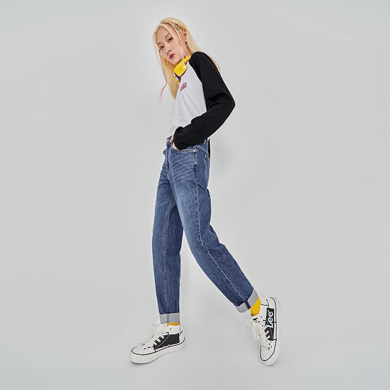 Lee411 Women's High-Waist Straight Leg Jeans