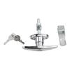 1pcs Garage Lock Door Handle With Keys Zinc Alloy Combination Door Lock Hardware Lock Mechanisms T Handle For Truck Garage Door
