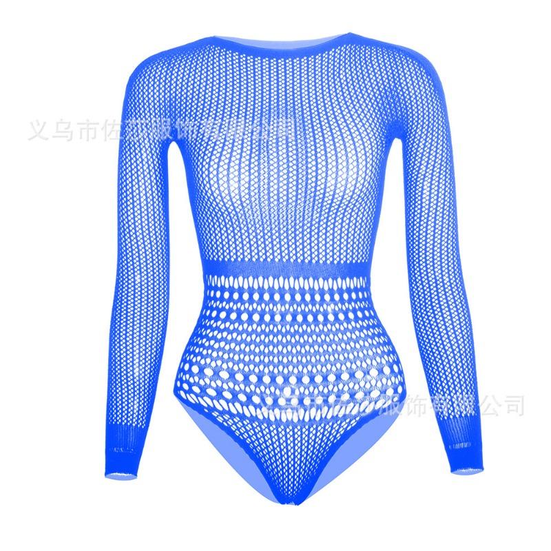 Sex underwear halter bikini hip wrap three-point long-sleeved onesie Europe