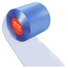 Clear PVC Strip Curtain, 30.8 m Length x 30.5 cm Width, Thermal Insulating Plastic Door Strip Bulk Roll, Walk in Freezer Cooler Curtain Strips for