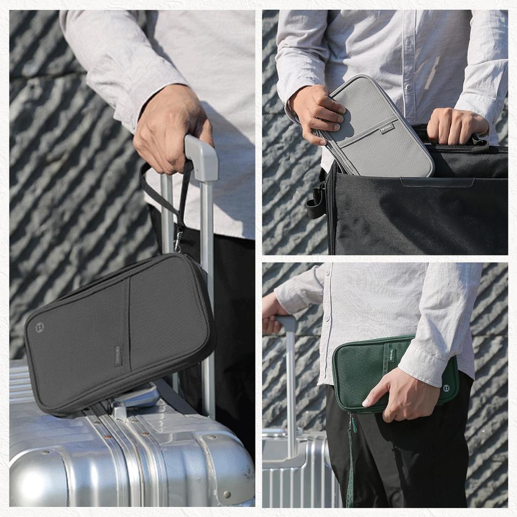 Passport Passport Travel Neck Large Passport Overseas Business Trip [YAPJEB] Anti-Skimming Case, Cover, Passport/Card Case, Wallet, Strap,