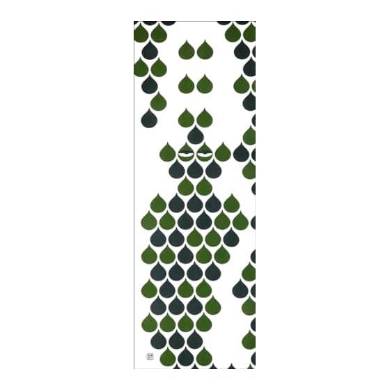 Somen Anbo Tenugui "2024 Zodiac Wish Jewel Green" Hand-dyed 100% Cotton Tokka Made in Japan 35cm x 100cm Dragon Nyoi Hoju Interior Kendo Men Towel