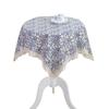 Round Tablecloth Simple Style Household Circular Table Cover Indoor Holiday Home Christmas Party Picnic Dining Room