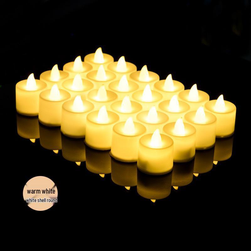 

Heart-Shaped LED Candle Lights - Romantic Proposal & Birthday Decor
