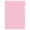 Plus Color Clear Holder A4 Vertical Pink 100-Pack 89-854 FL-165HO-100P