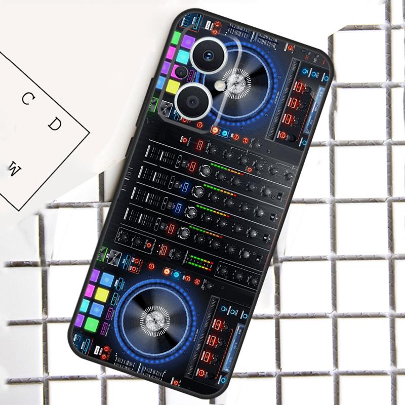 DJ Mixer Deck Controller Phone Case For OPPO Reno 8T 7 8 Lite 14F 14 13 12 11 F 10 Pro OPPO Find X8 X6 X5 X9 Pro Cover