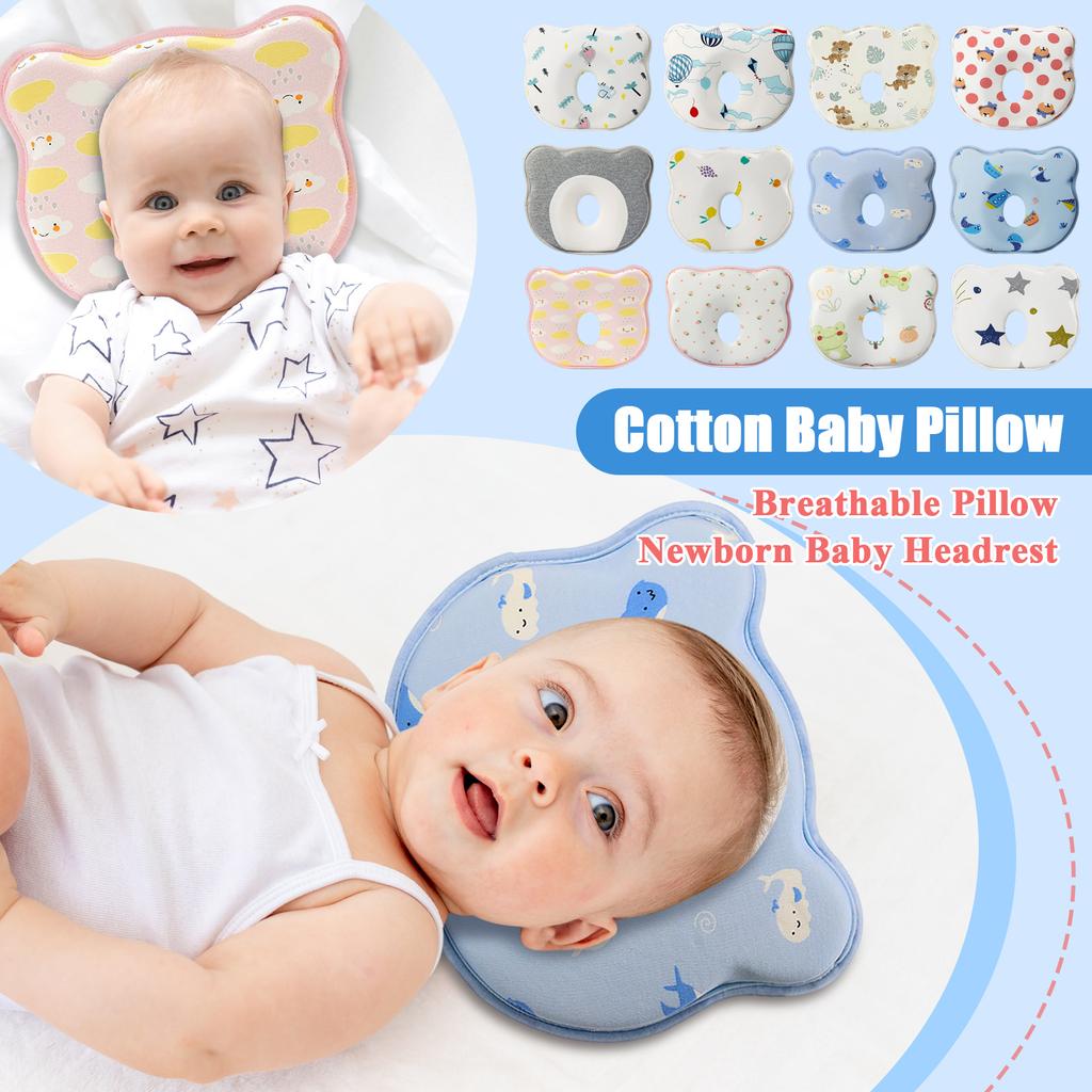 Baby Pillow, Breathable Pillow, Newborn Baby Headrest, Sleeping Cushion Pillow