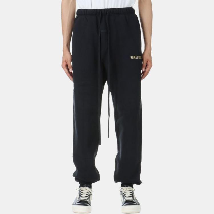 Fear of God Essentials Heavy Fleece Sweatpant Black Men Bottoms 130BT244450F