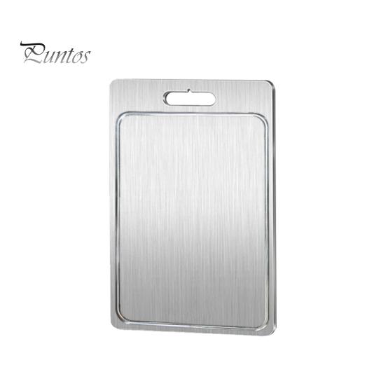 

Разделочная доска из нержавеющей стали для кухни, двухсторонняя разделочная доска премиум-класса для мяса, фруктов, овощей, гаджетов для дома и кемпинга 2XL