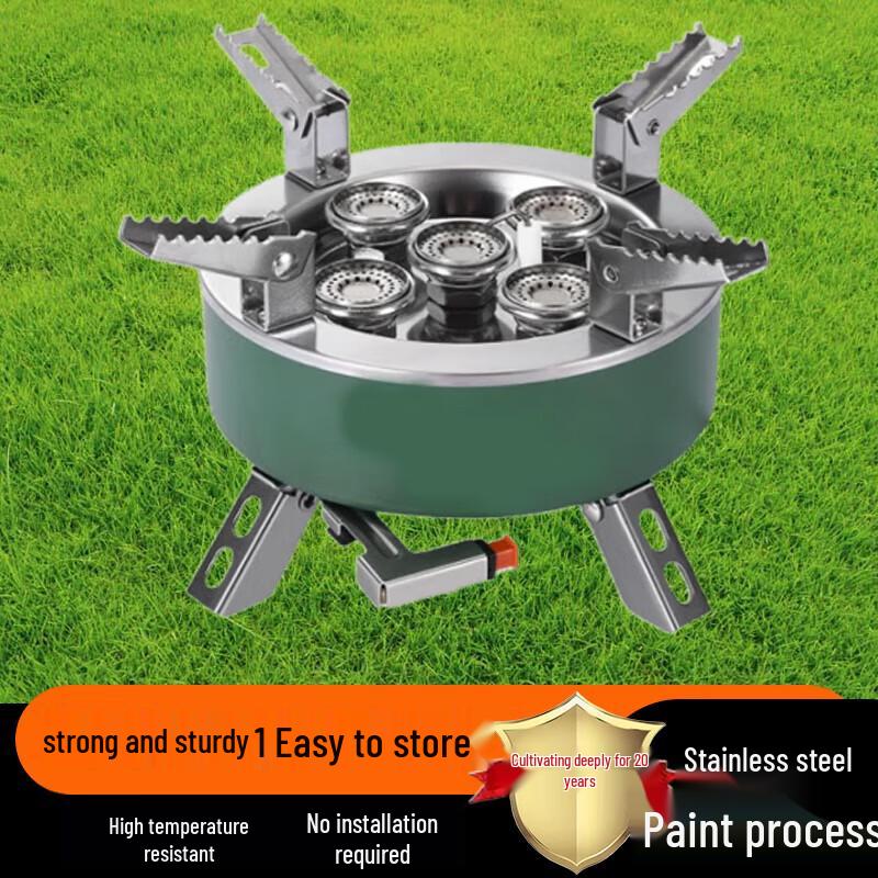 Portable Camping Gas Stove Set