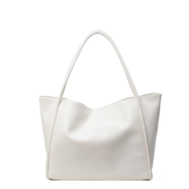 Large-capacity Bag Women's Autumn New Textured Literary Shoulder Bag Popular Class Commuter Tote Bag