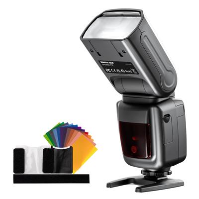 PHOTOOLEX Camera Flashes Are Compatible with SLR and Digital Cameras with a Single-contact Hot Shoe, Including Canon, Nikon, Panasonic, Olympus, Fujif