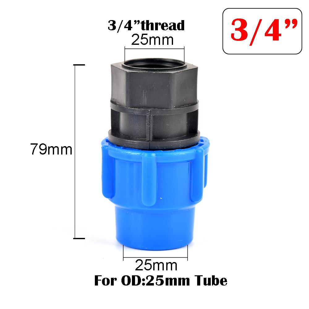 

Пластиковый полиэтиленовый водопроводный водопровод для орошения водопроводная труба быстроразъемный клапан внутренняя резьба для трубы 20 мм 25 мм 32 мм 40 мм 50 мм 63 мм