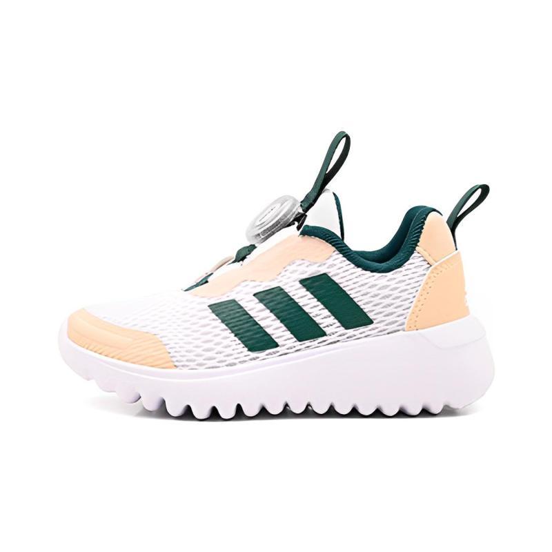 

Adidas ActiveFlex BOA 3.0 Abrasion Resistant Breathable Low Top Kids Running Shoes Beige White Green Kids Sneakers IG0587 38.5
