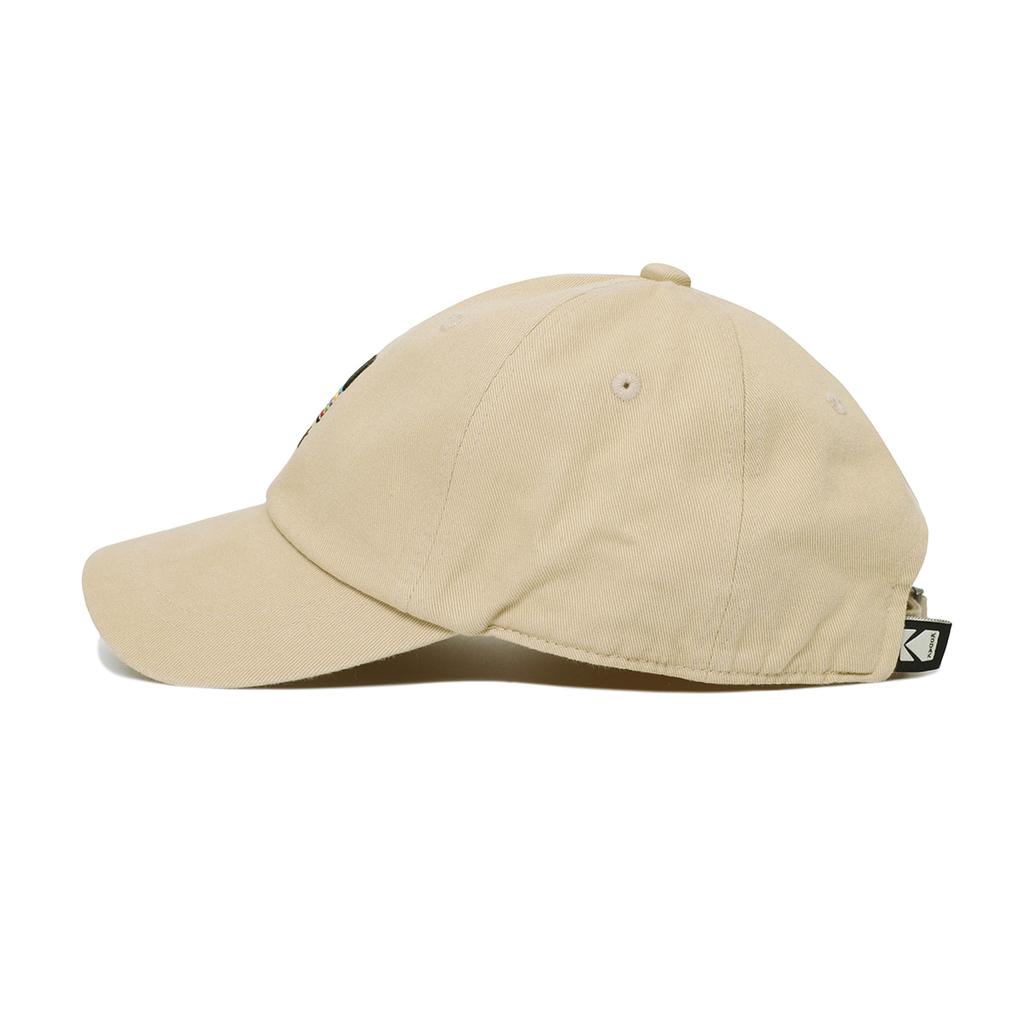 KODAK Signature Fit Rainbow Embroidered Ball Cap Beige