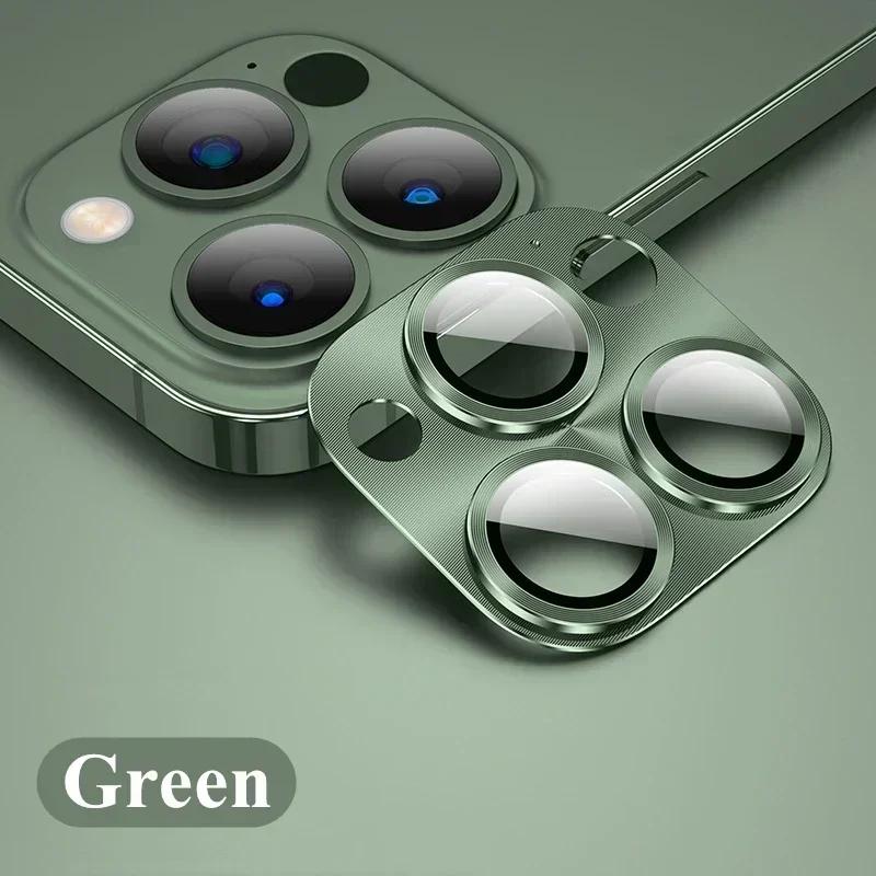 2PCSMetal Camera Lens Protector Glass For iPhone 14 11 12 13 15 Pro Max Back Lens Protective Film For iPhone 15 14 Plus 12 13 Mini