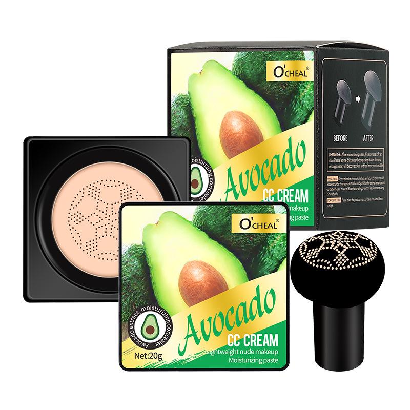 OCHEAL Avocado Fungo Cushion BB Cream Lumaca Naturale Coprente CC Cream Edizione Europea e Americana
