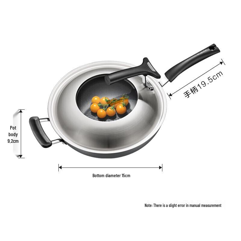 SUPOR 32cm Antihaft-Wok & Bratpfanne