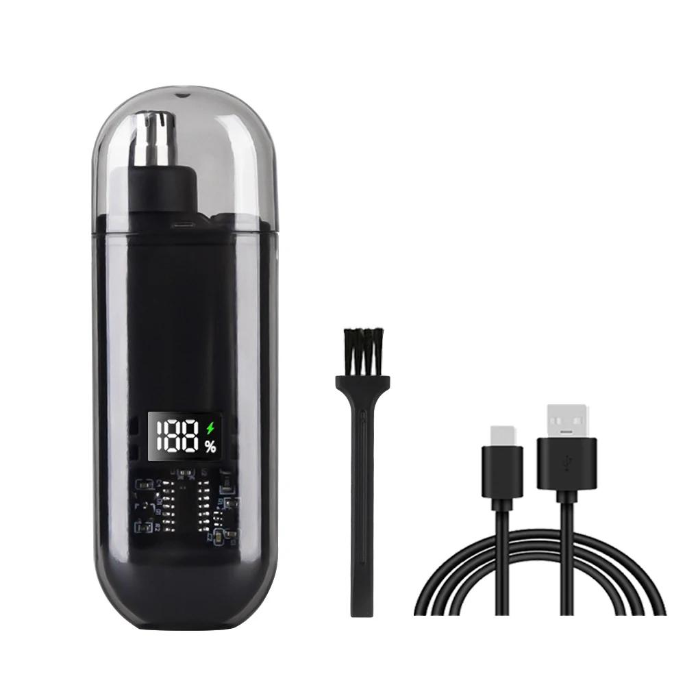 Portable T9 Hair Clipper Nasal Hair Device Boyfriend Gift USB Charging Hair Cutting Electric Hair Trimmer For Men Face Care Tool