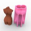 Resin Body Molds Silicone Body Stand Mold 3D Female Candle Mold Women Model Mold Epoxy Human Mold for Resin Casting