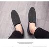 Men's Rhinestone Slip-On Leather Loafers - Pointed Toe, Large Size, British Casual Style.