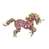 Unicorns Brooch Sturdy Metal Artistics Crafted Accessory for Fashionable Wardrobe Enhancement