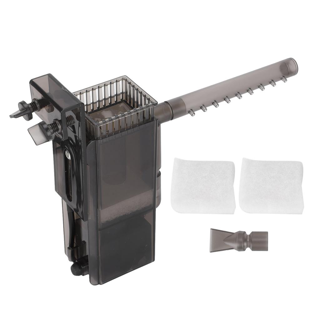 Aquarium Fish Tank External Wallmounted Type Hanging Water Grass Remove Oil Film Filter