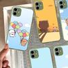 Cute Bubu Dudu Cartoon Phone Case For iPhone 11 12 13 14 15 16 Pro Plus X XS MAX Matte Bumper Shockproof Cover