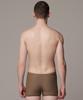 Laelliseupocheu [Osmq711 Brn] Solid Square Men'S Swimsuit Brown