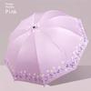 Manual Large Folding Umbrella for Female Students, Dual-Purpose Sun and Rain Umbrella, Sun Protection Umbrella