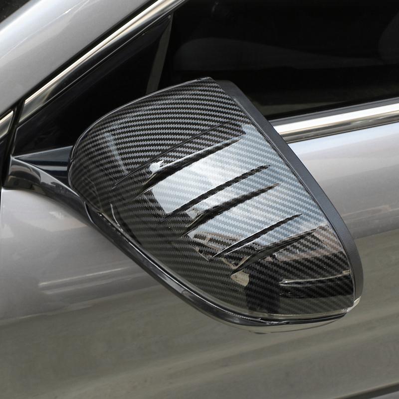 For BYD ATTO 3   2024 Rearview Mirror Cover 2Pcs Side Mirror Decoration Sticker Trim Protector Car Styling Accessories