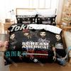 3D Print Tokio Hotel Album Bedding Set Single Twin Full Queen King Size Bed Set Adult Kid Bedroom Duvetcover Sets