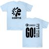 Cortis Nou Grup de Băieți „GO” Tricouri cu Imprimeu Cântec Tricouri Modă Femei Bărbați Gât Rotund Mânecă Scurtă Bumbac Tricouri Casual