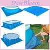 Lona cuadrada duradera y resistente al desgaste para piscina, para protección exterior
